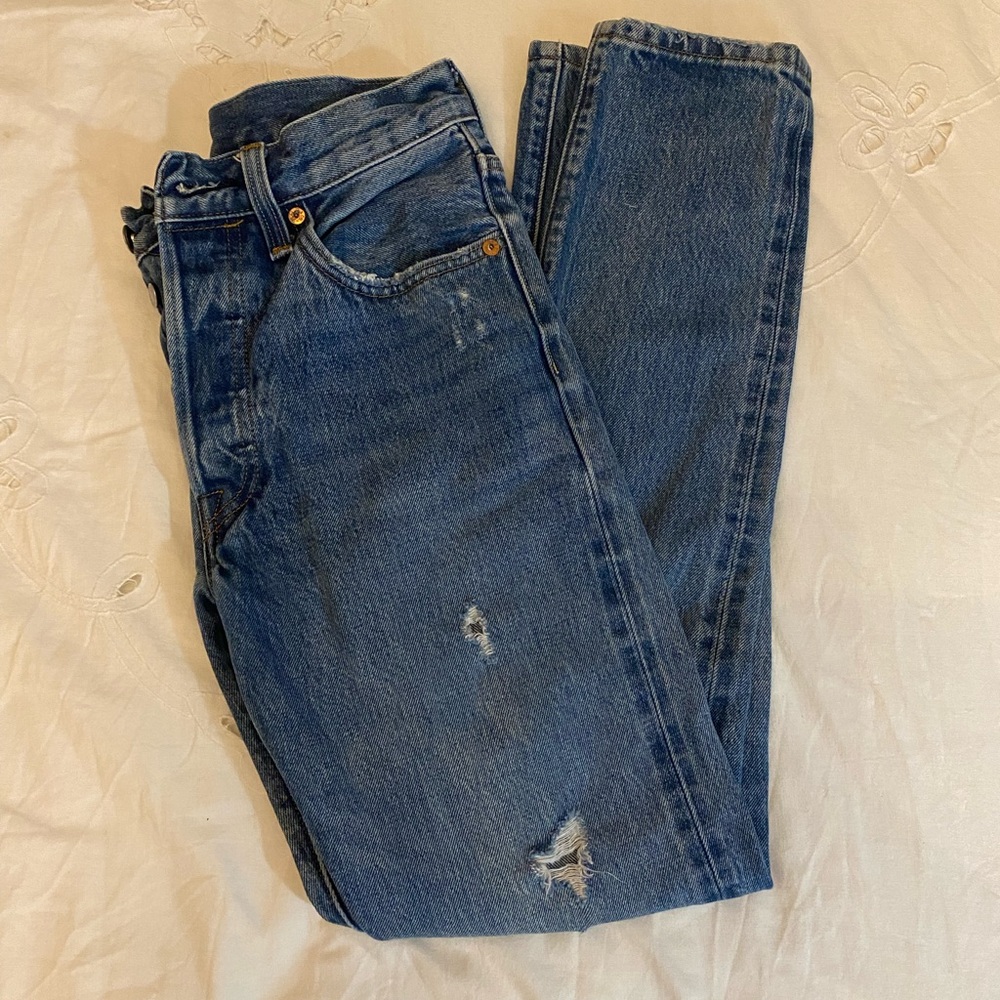 Levi’s Blue Denim Jeans 501s